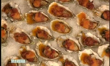 Oysters casino martha stewart