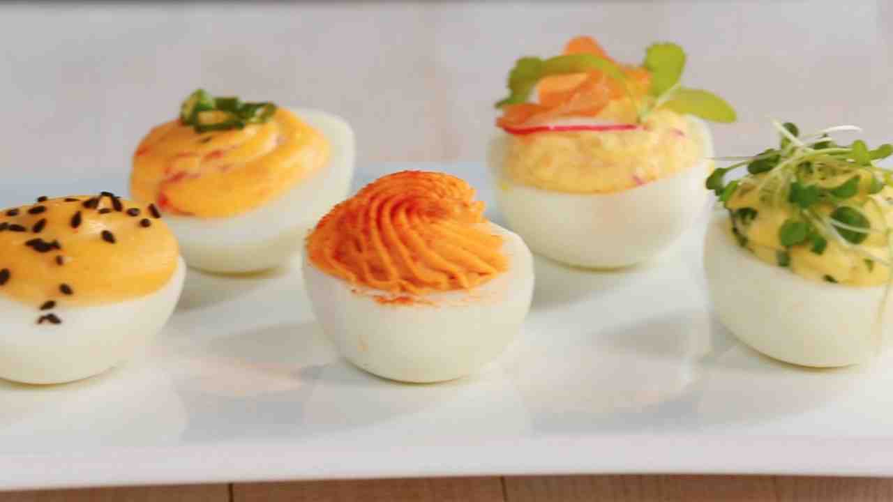 Video Deviled Eggs 7 Ways Martha Stewart