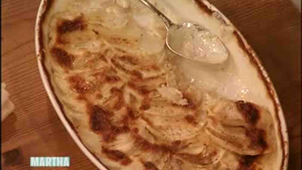 Video Potato And Turnip Gratin Martha Stewart