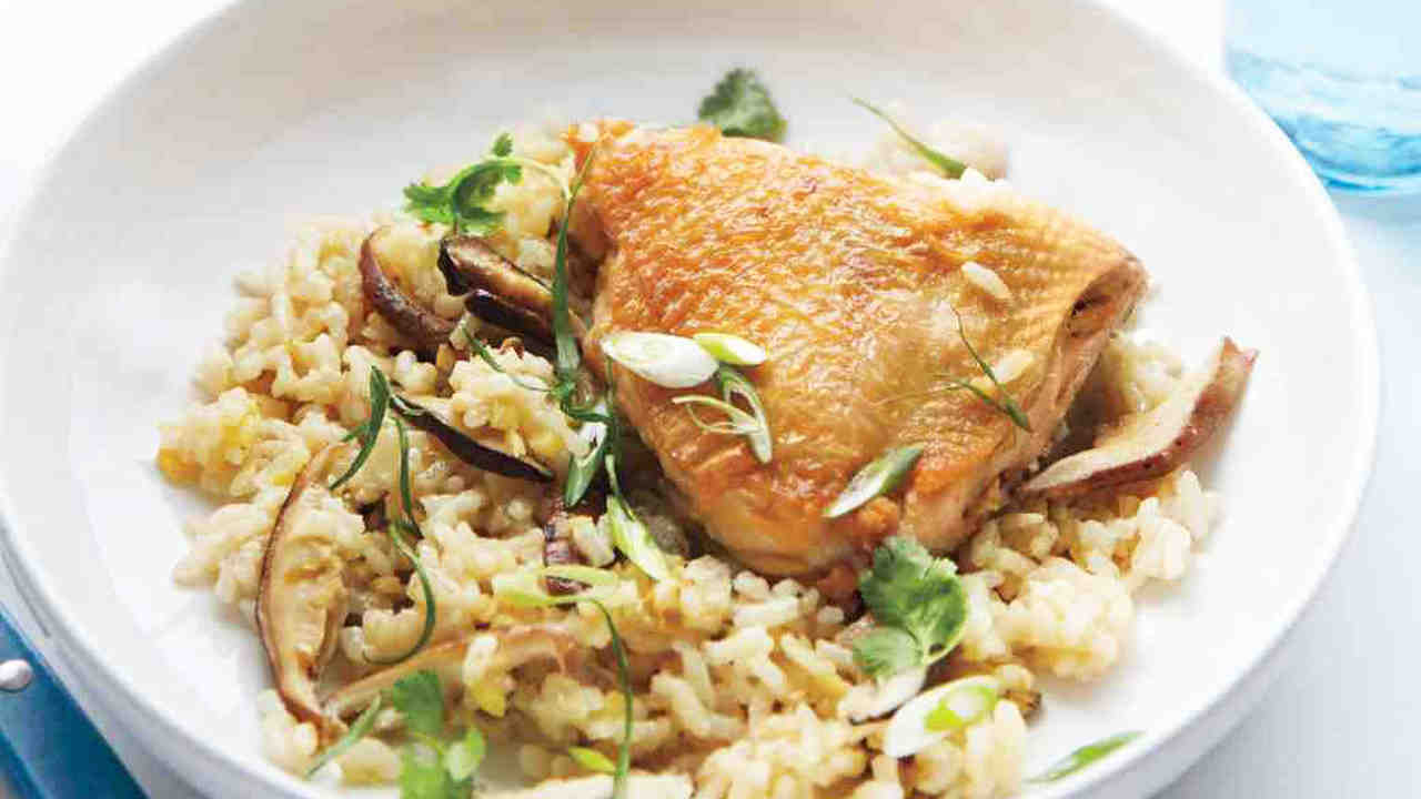 Asian Style Chicken And Rice Martha Stewart
