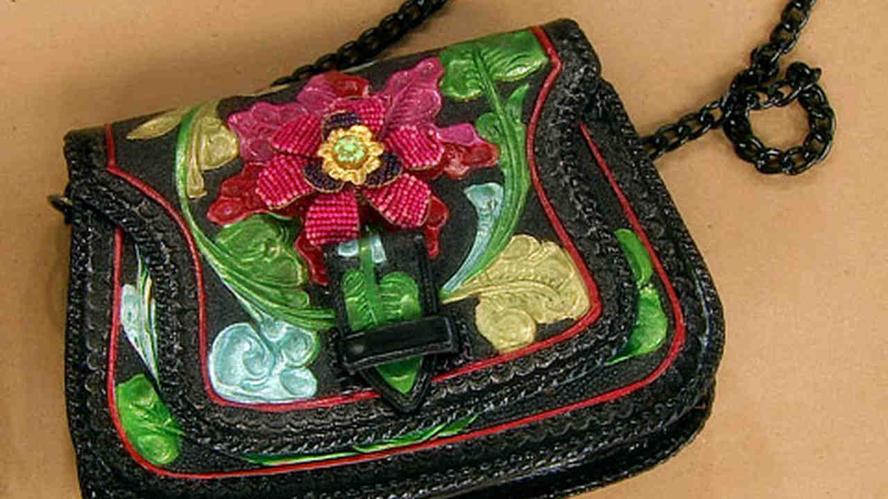Video Painted Leather Handbag How To Martha Stewart