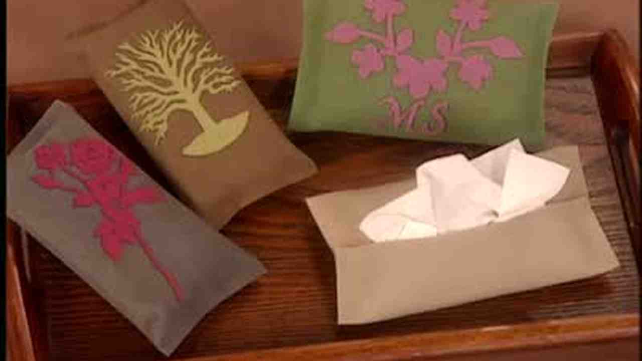 Video Good Thing Handmade Tissue Holder Martha Stewart
