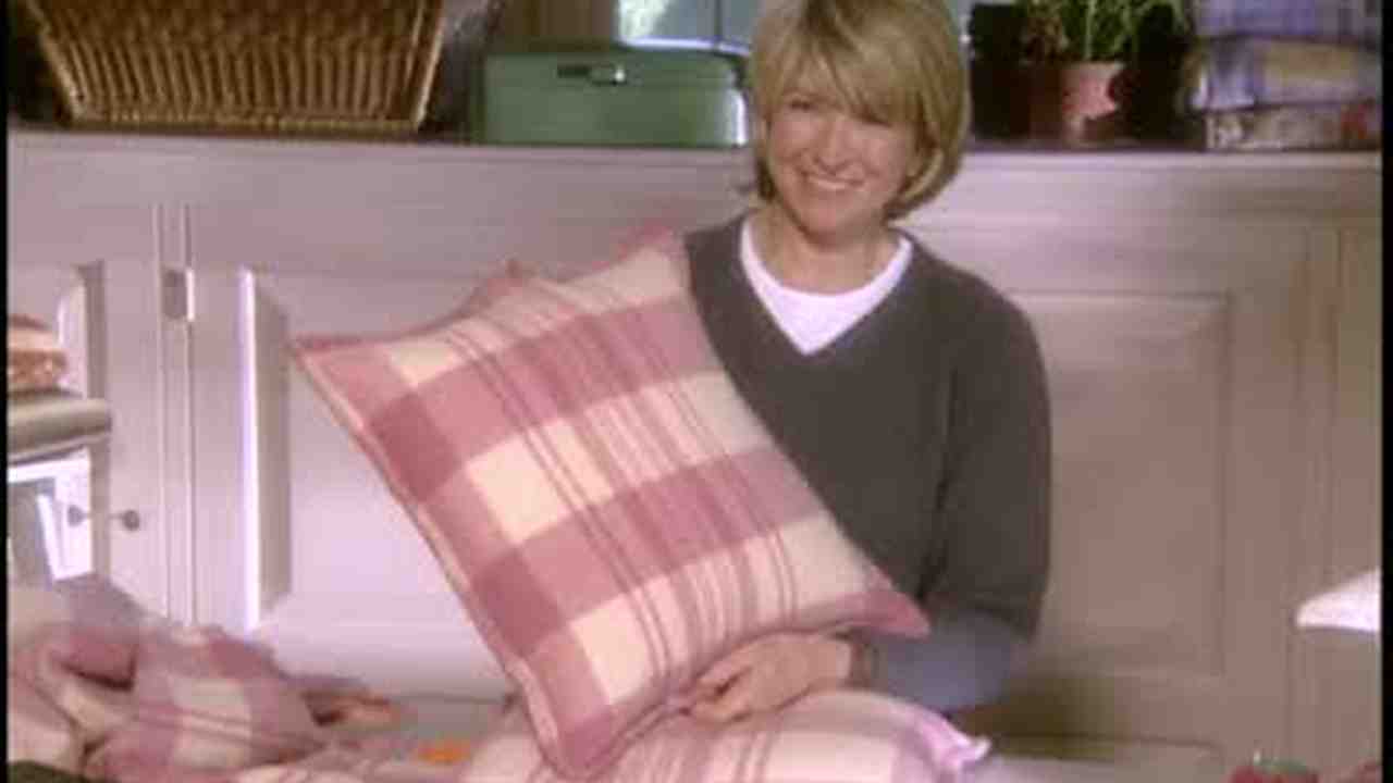 Video How To Turn An Old Blanket Into A Pillow Martha Stewart