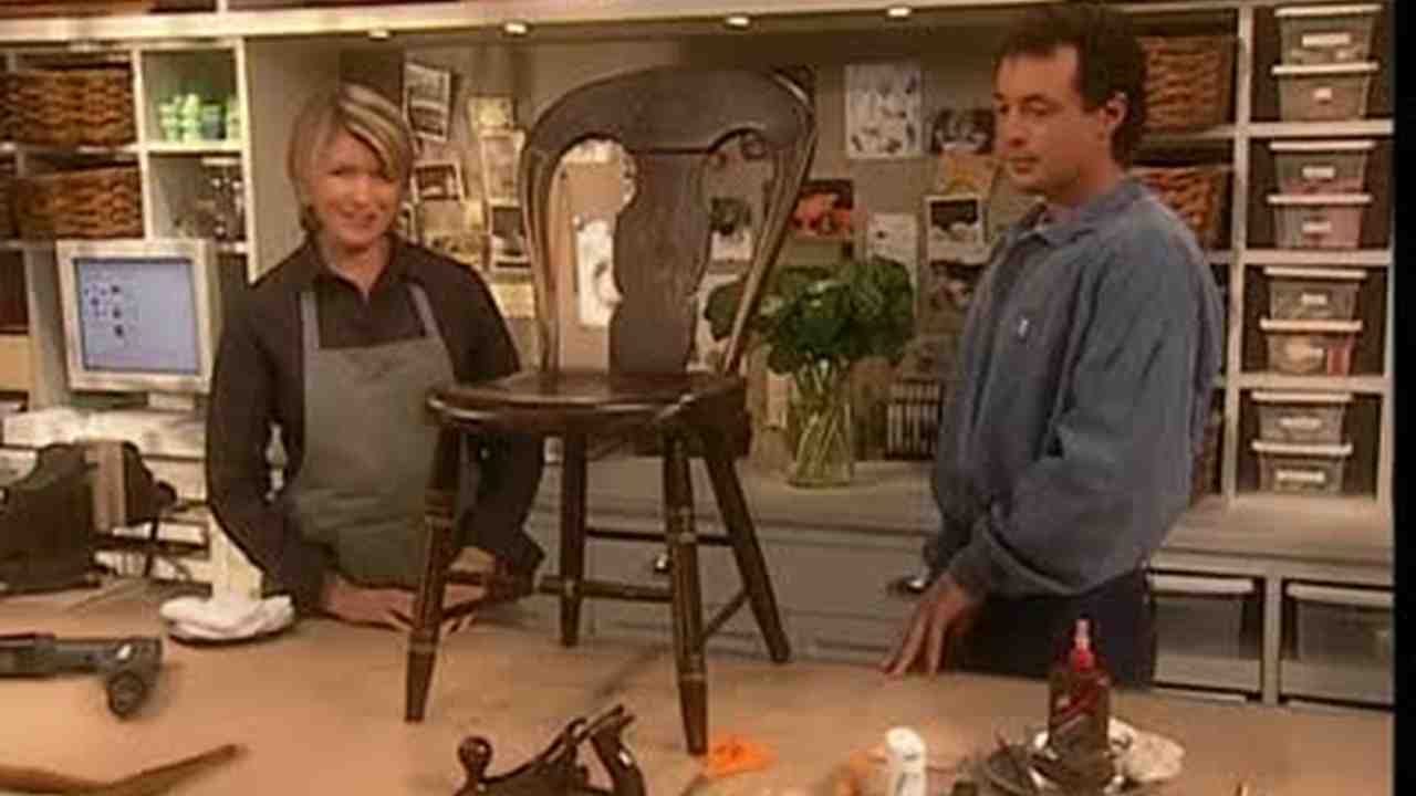 Video Fixing A Wobbly Chair With Keith Lackman Martha Stewart