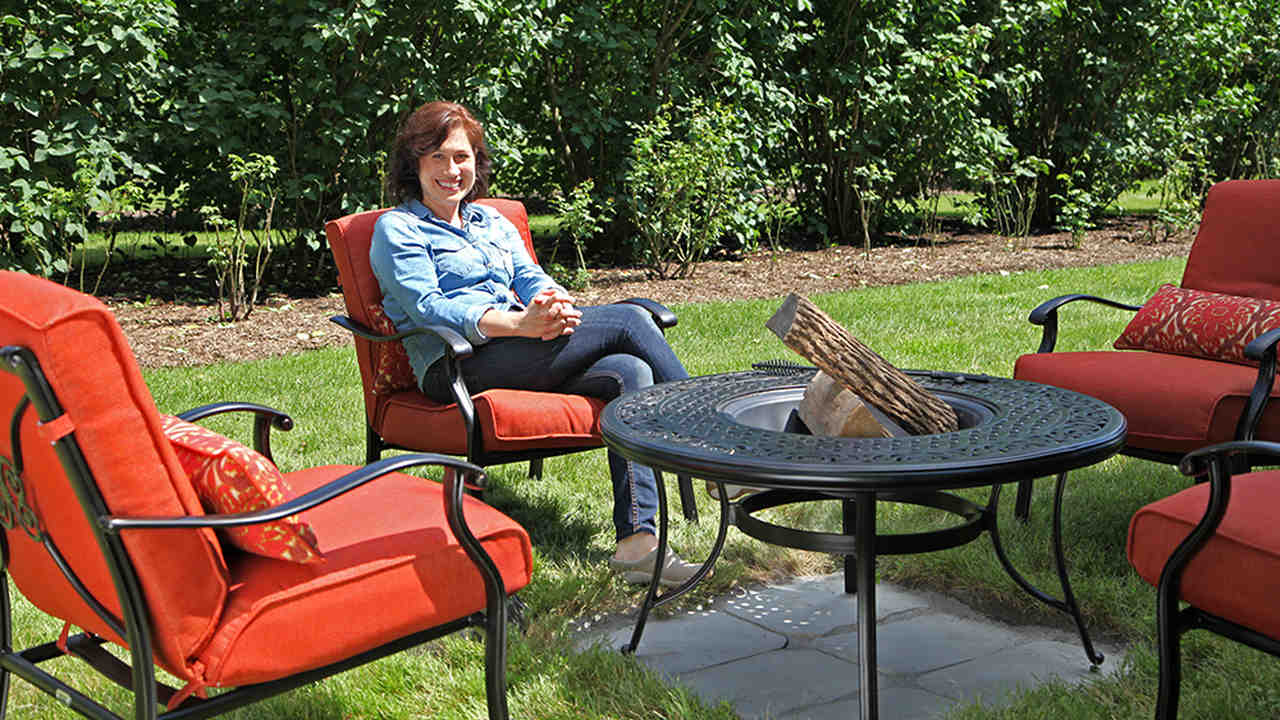 Video Learn Do Making A Base For Your Fire Pit Martha Stewart
