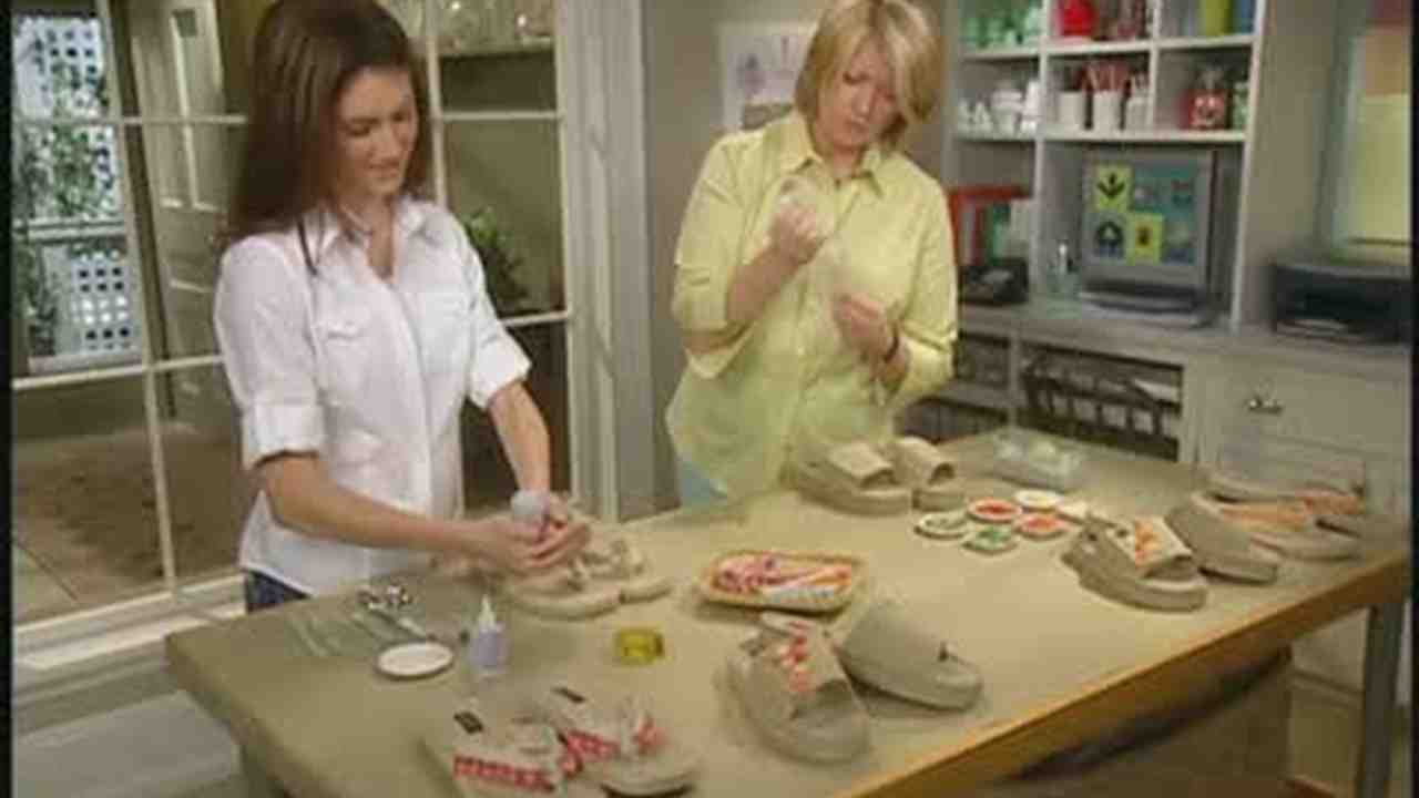 Video How To Decorate Flip Flops With Lauren Mcgrath Martha Stewart