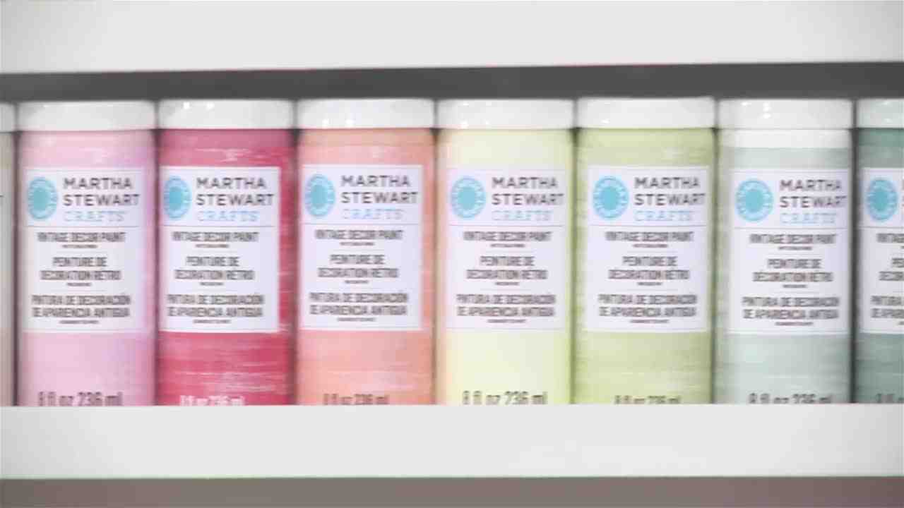 Video Stenciling With Martha Stewarts Vintage Decor Paint Video Stenciling With Martha Stewarts Vintage Decor Paint