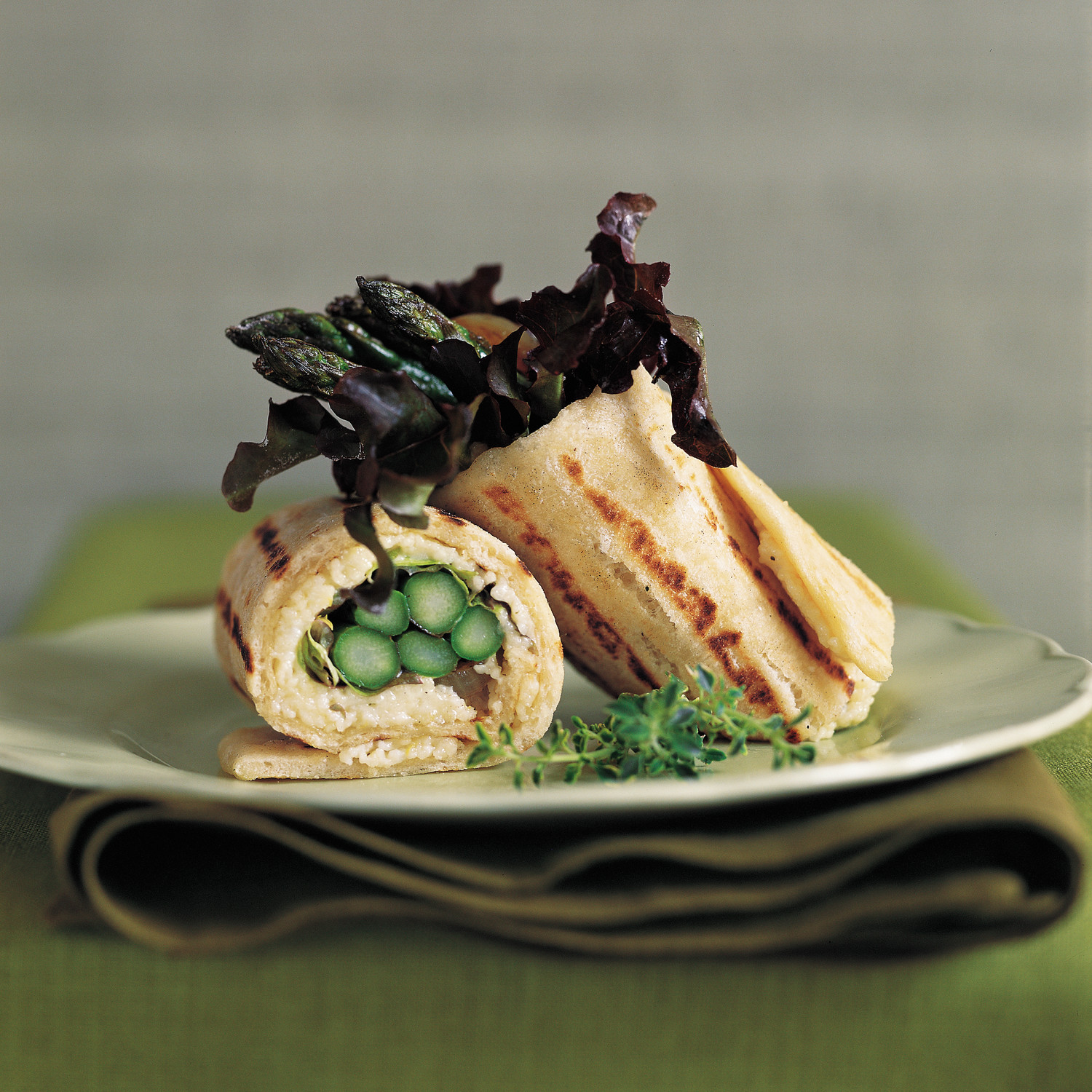 Grilled Asparagus Wrap Recipe Martha Stewart
