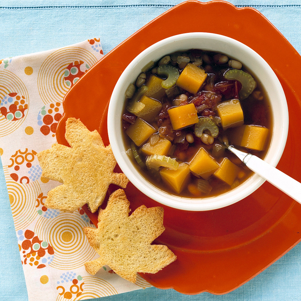 Squash and WhiteBean Soup Recipe Martha Stewart