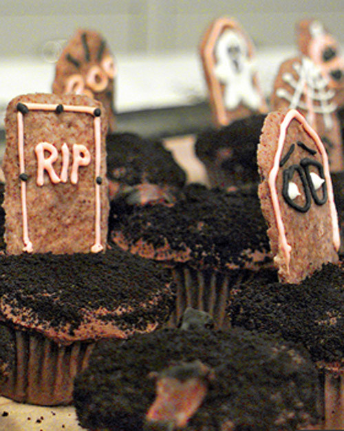 Tombstone Cupcakes Martha Stewart