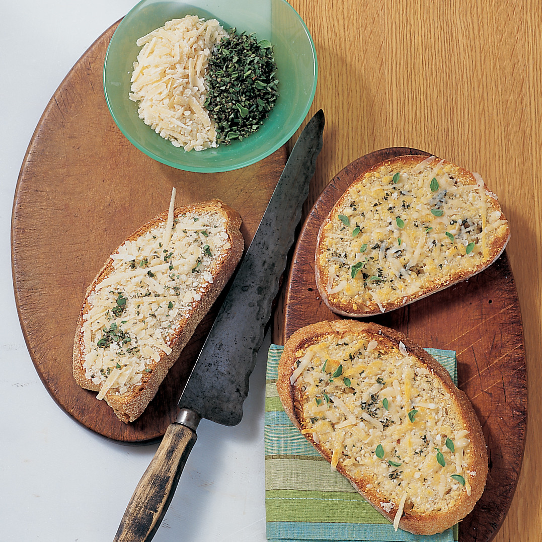 Crispy ParmesanMarjoram Toasts Recipe Martha Stewart