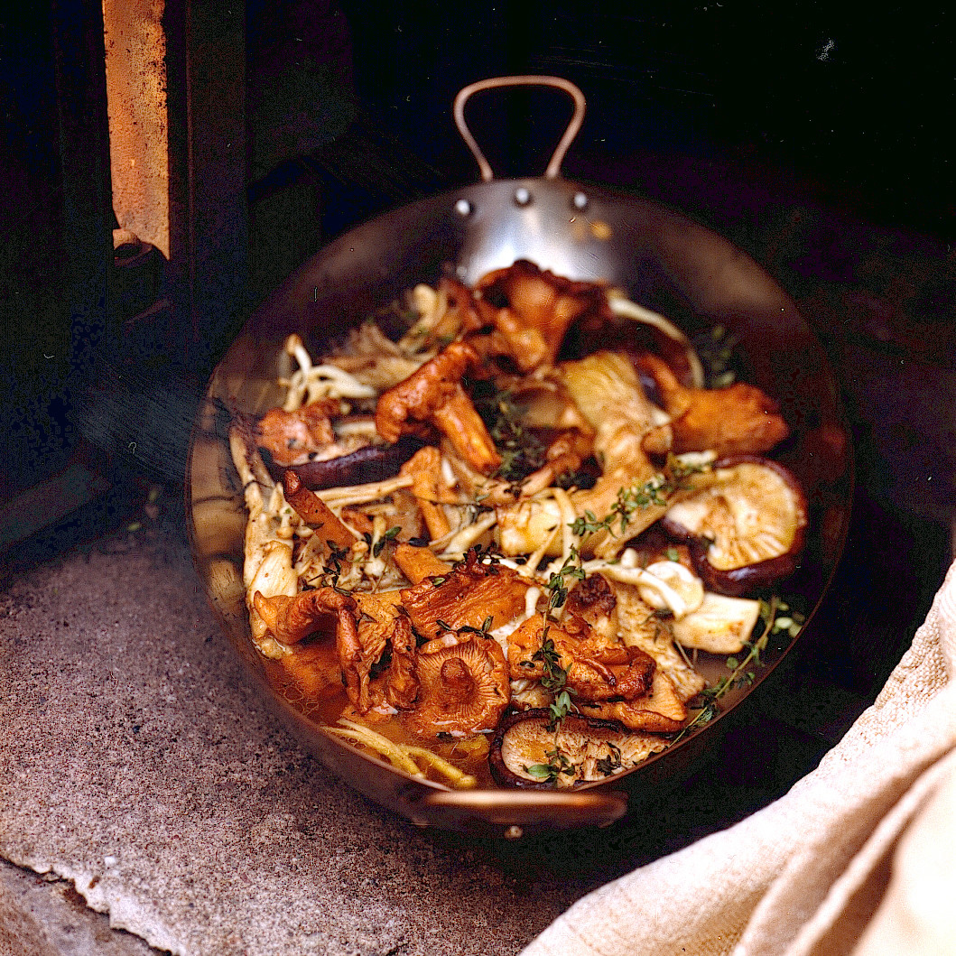 Roasted Wild Mushrooms Recipe Martha Stewart