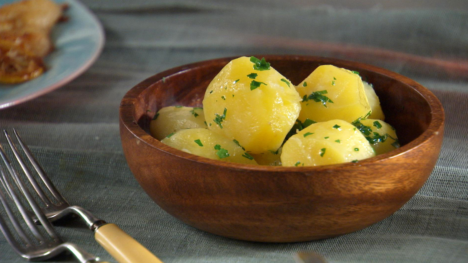 Tourned Steamed Potatoes Recipe & Video | Martha Stewart