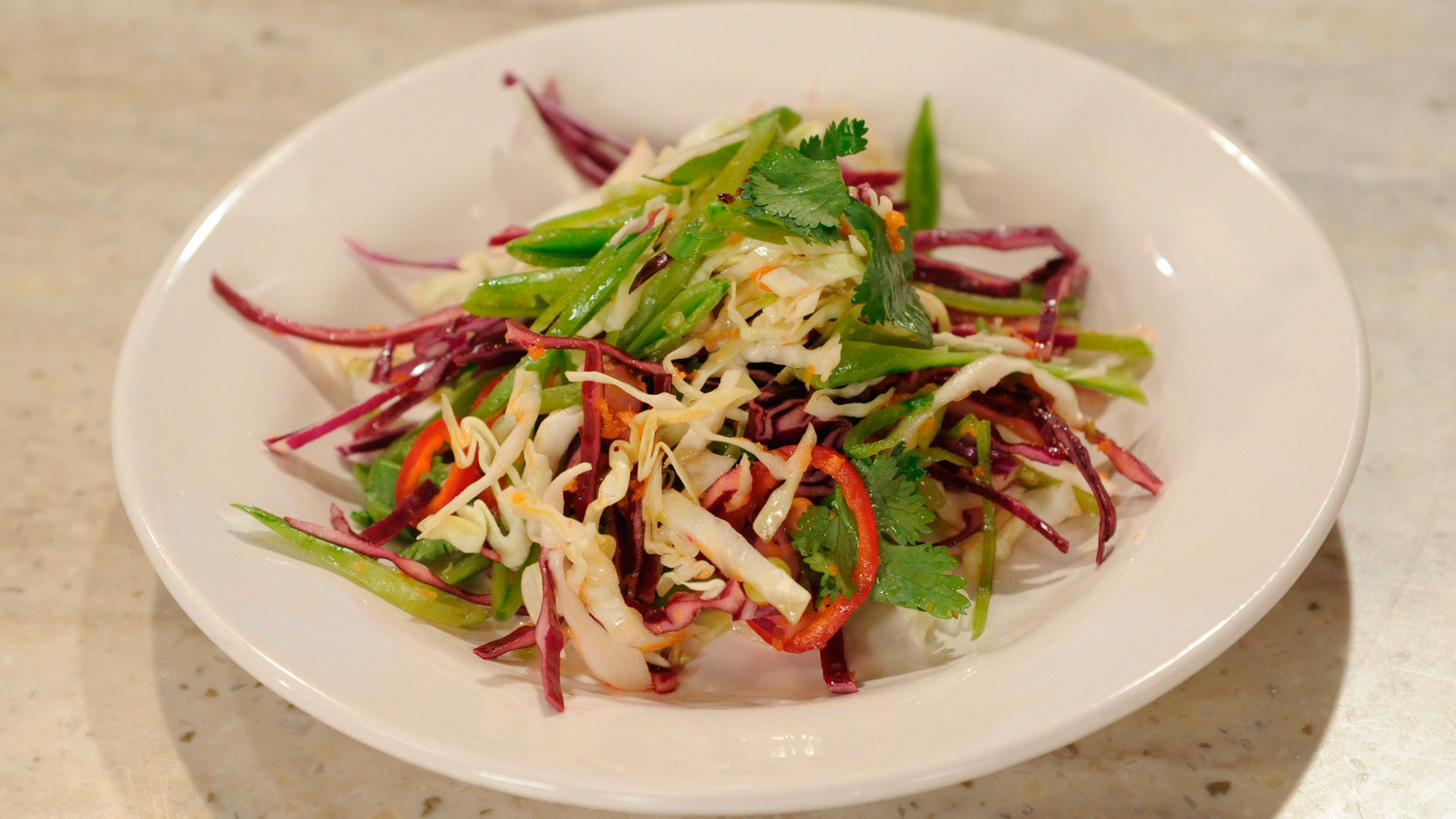 Asian noodle slaw