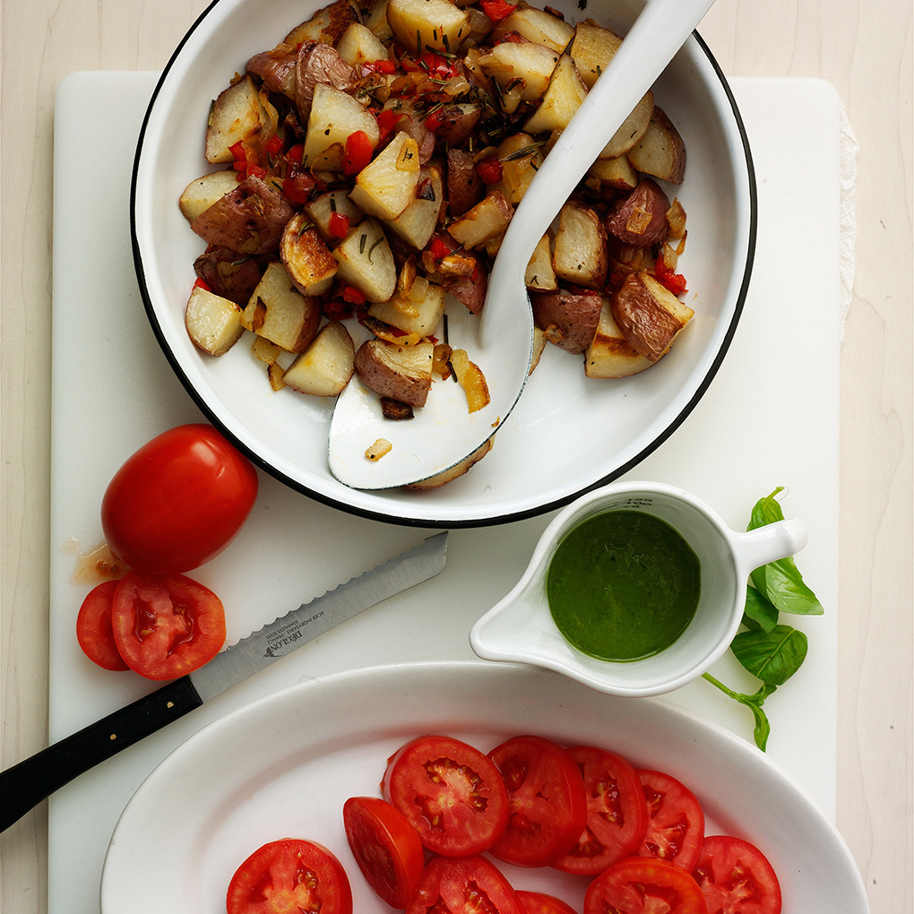 OvenRoasted Home Fries Recipe Martha Stewart