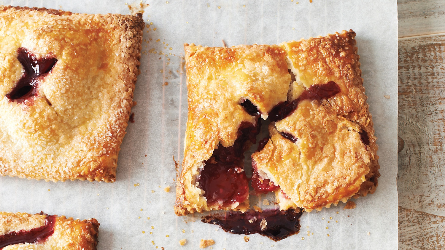 Blackberry-Raspberry Hand Pies Recipe | Martha Stewart