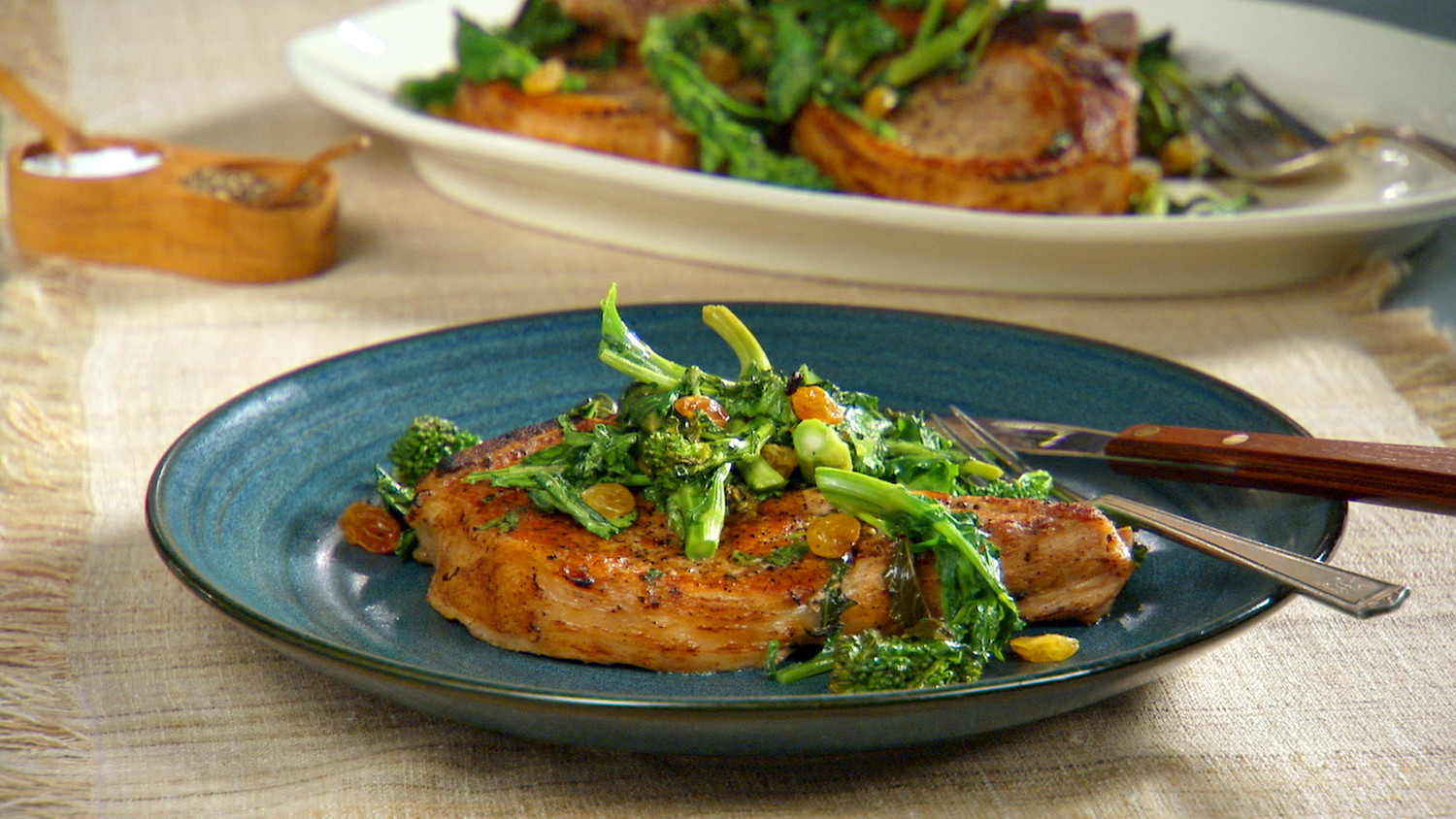 MealinOne Cast Iron Pork Chops Recipe & Video Martha Stewart
