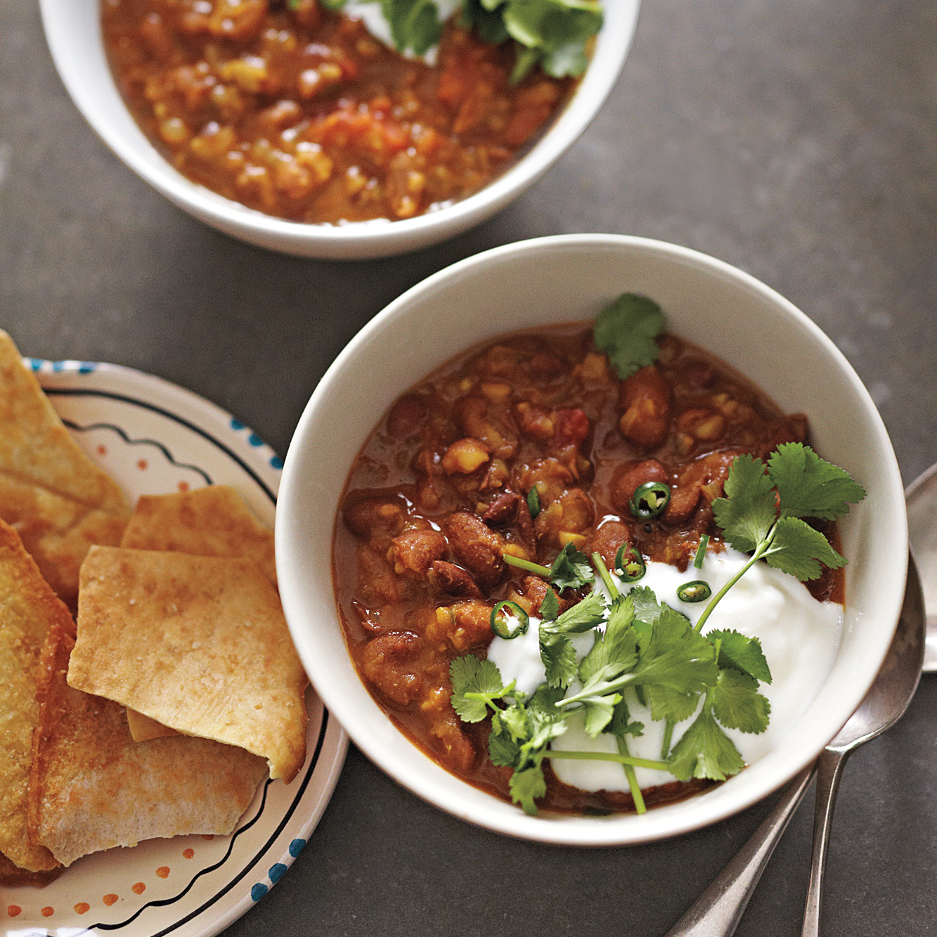 IndianSpiced BeanandTomato Soup Recipe Martha Stewart
