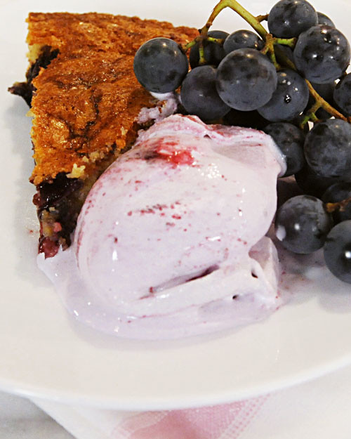 Concord Grape Swirl Ice Cream Recipe & Video Martha Stewart