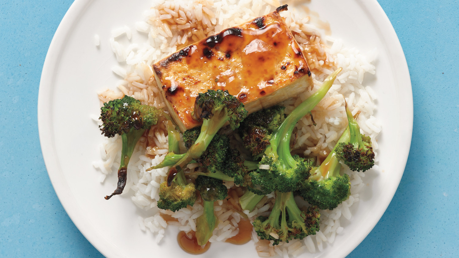SoyMaple Broiled Tofu with Broccoli Recipe & Video Martha Stewart