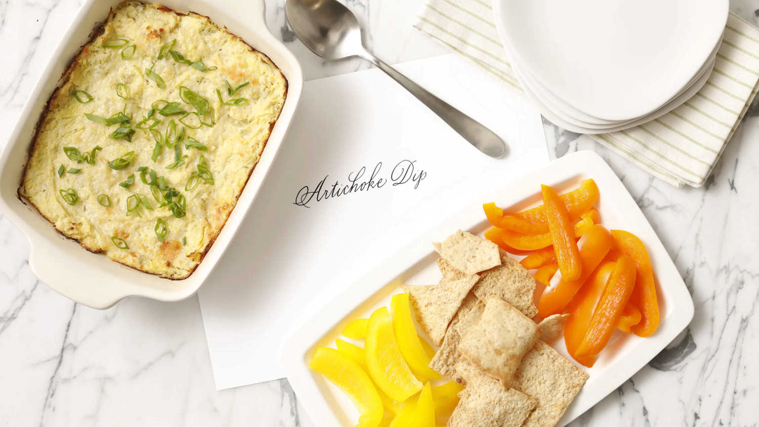 Video Baked Artichoke Dip Martha Stewart