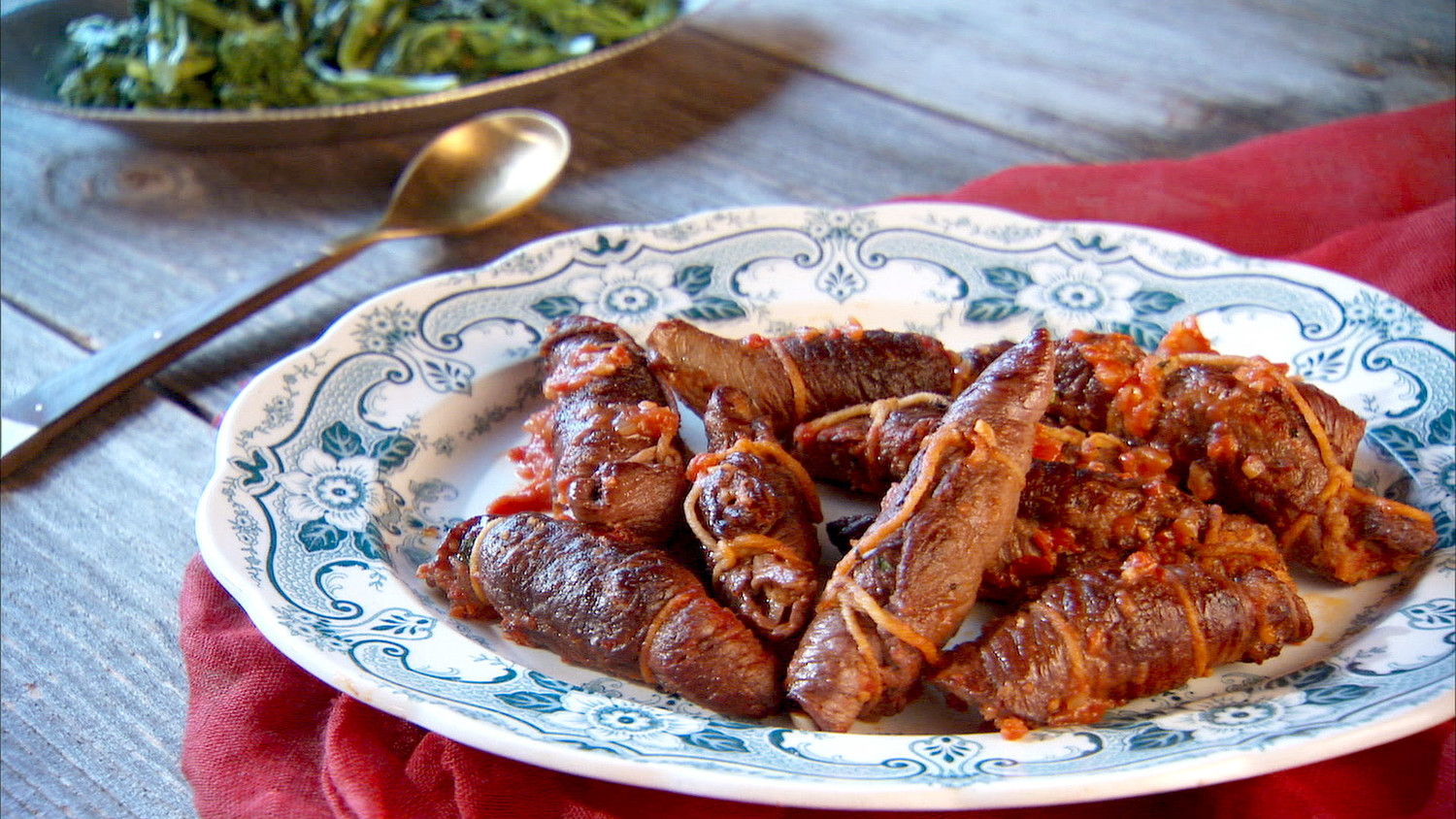 Beef Braciola Recipe & Video Martha Stewart