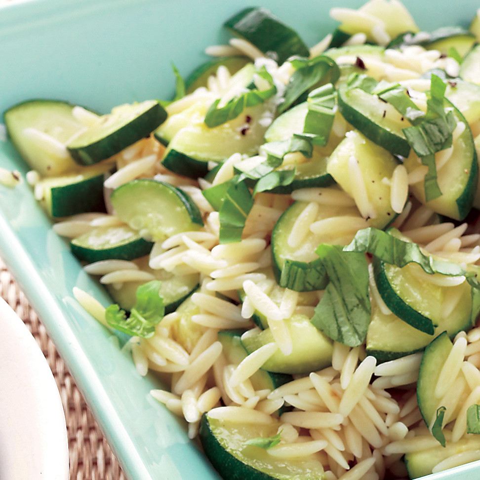 Orzo and Zucchini Salad Recipe Martha Stewart