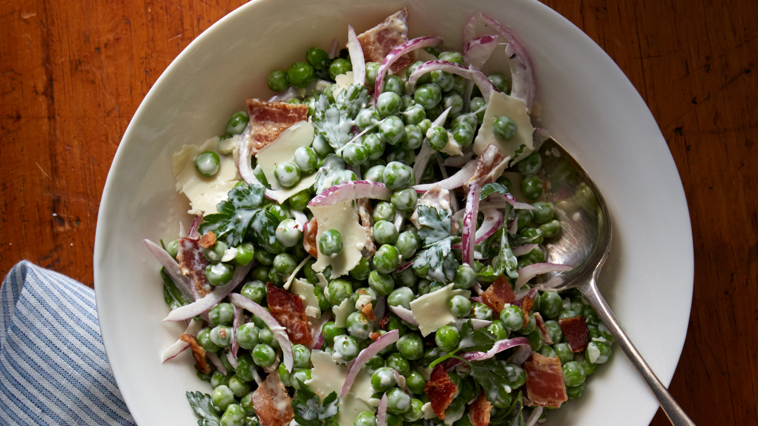 What are some good Rachael Ray pea salad recipes?