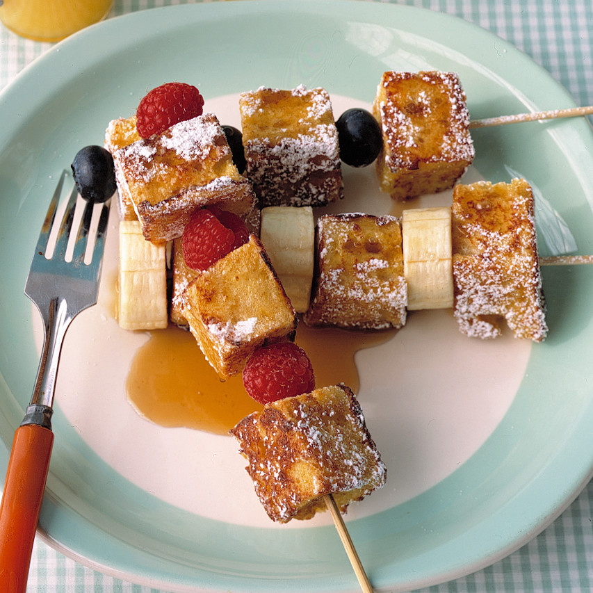 French Toast Kebabs Recipe | Martha Stewart