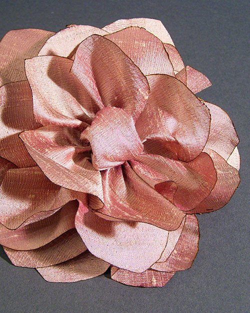 Silk Lotus Flower & Video Martha Stewart