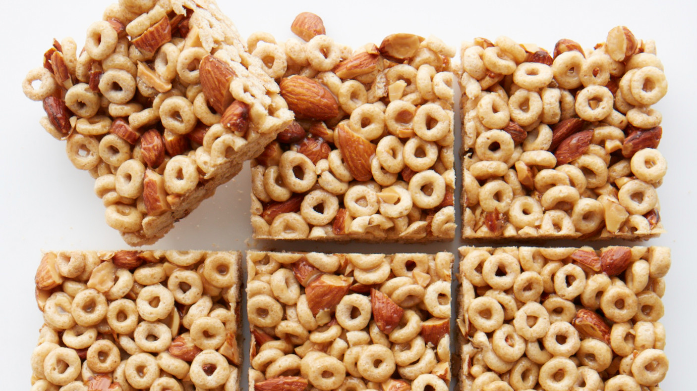 Honey Nut Cereal Bar Recipe & Video Martha Stewart