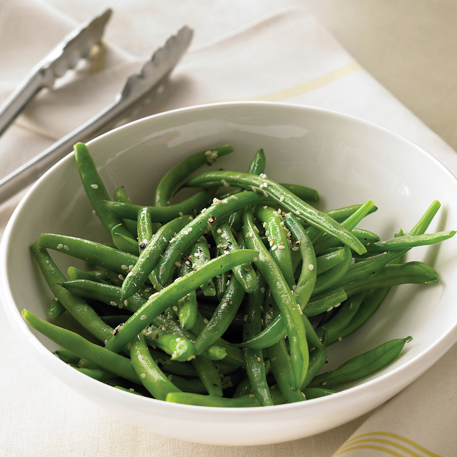 Sesame Green Beans Recipe | Martha Stewart