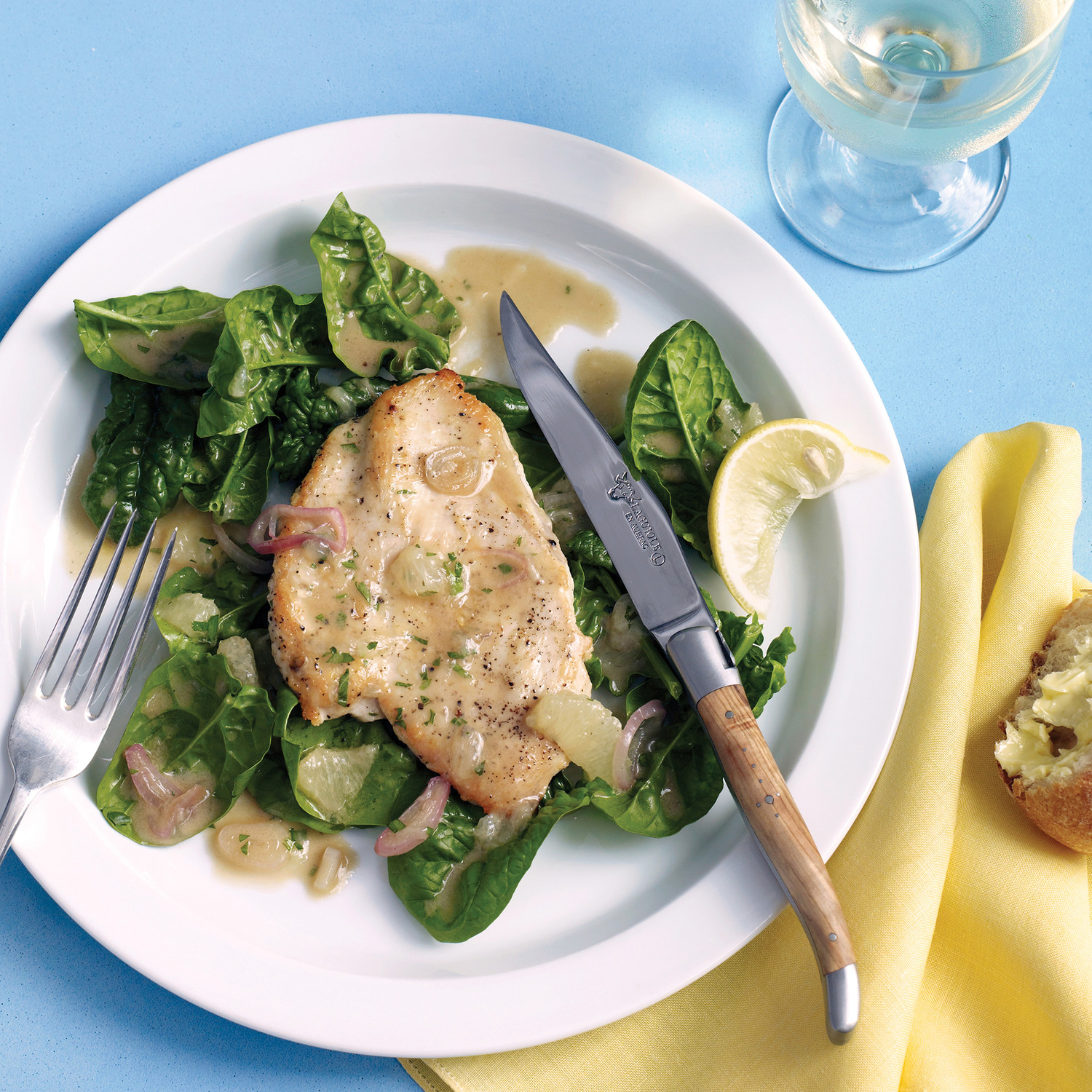 Chicken Paillards with LemonButter Sauce Recipe Martha Stewart