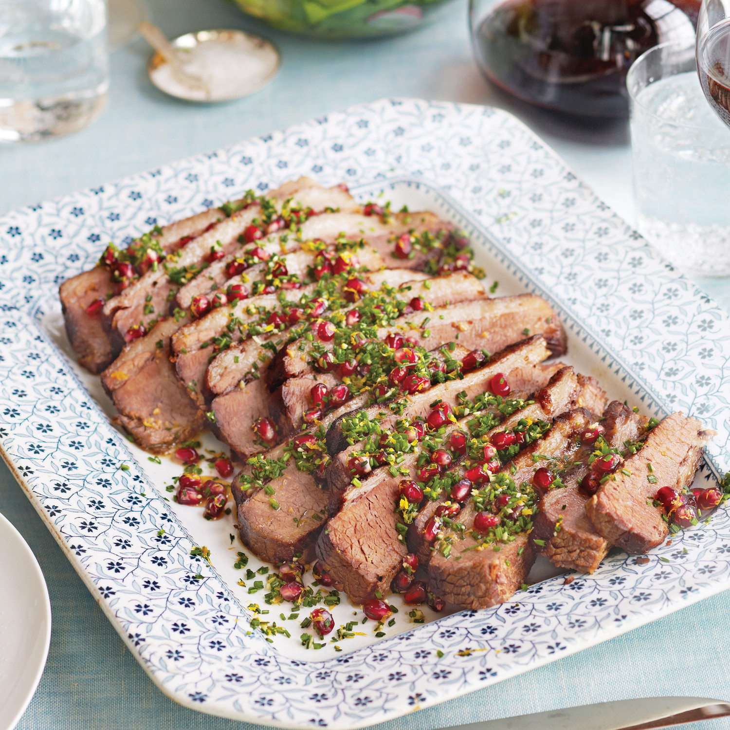 Meyer Lemon Brisket with Pomegranate Gremolata Recipe Martha Stewart