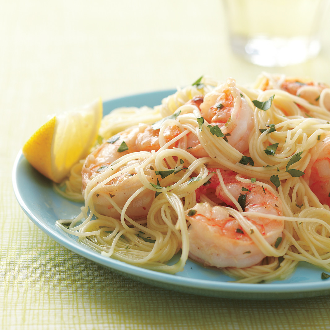 Lemony Shrimp Scampi