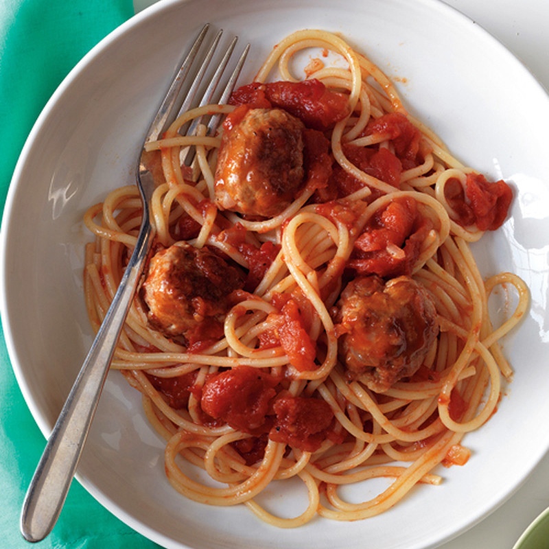 30Minute Spaghetti and Meatballs Recipe & Video Martha Stewart