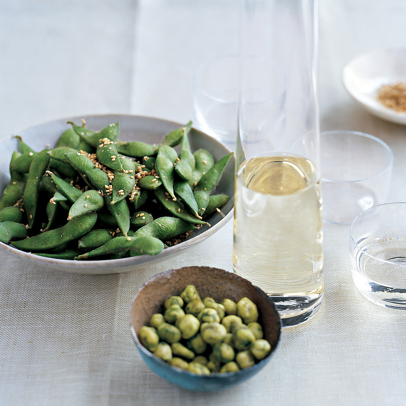 Edamame with Sesame Salt Recipe Martha Stewart
