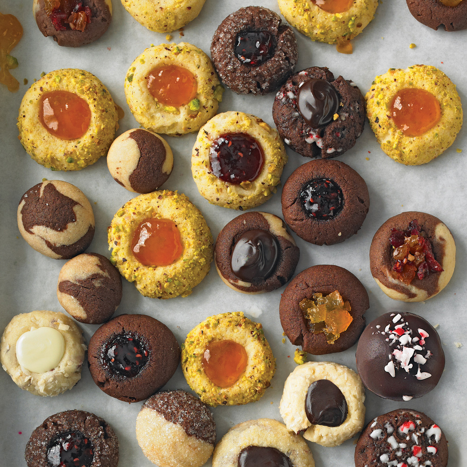 Thumbprints And Ball Cookies Recipe Martha Stewart 6184