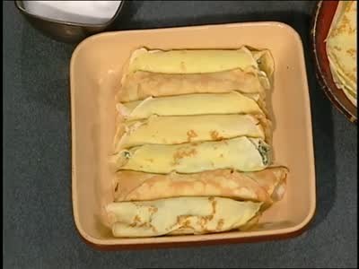 Video: Crepes And Bechamel Sauce | Martha Stewart