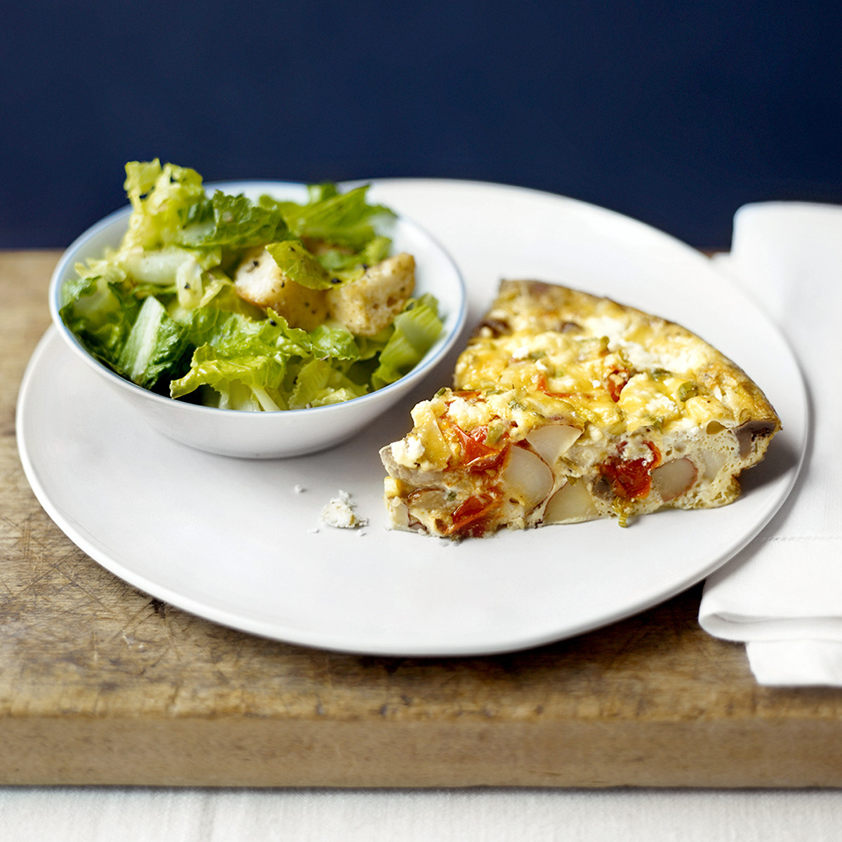 Baked Egg Custard with Cheese Recipe Martha Stewart