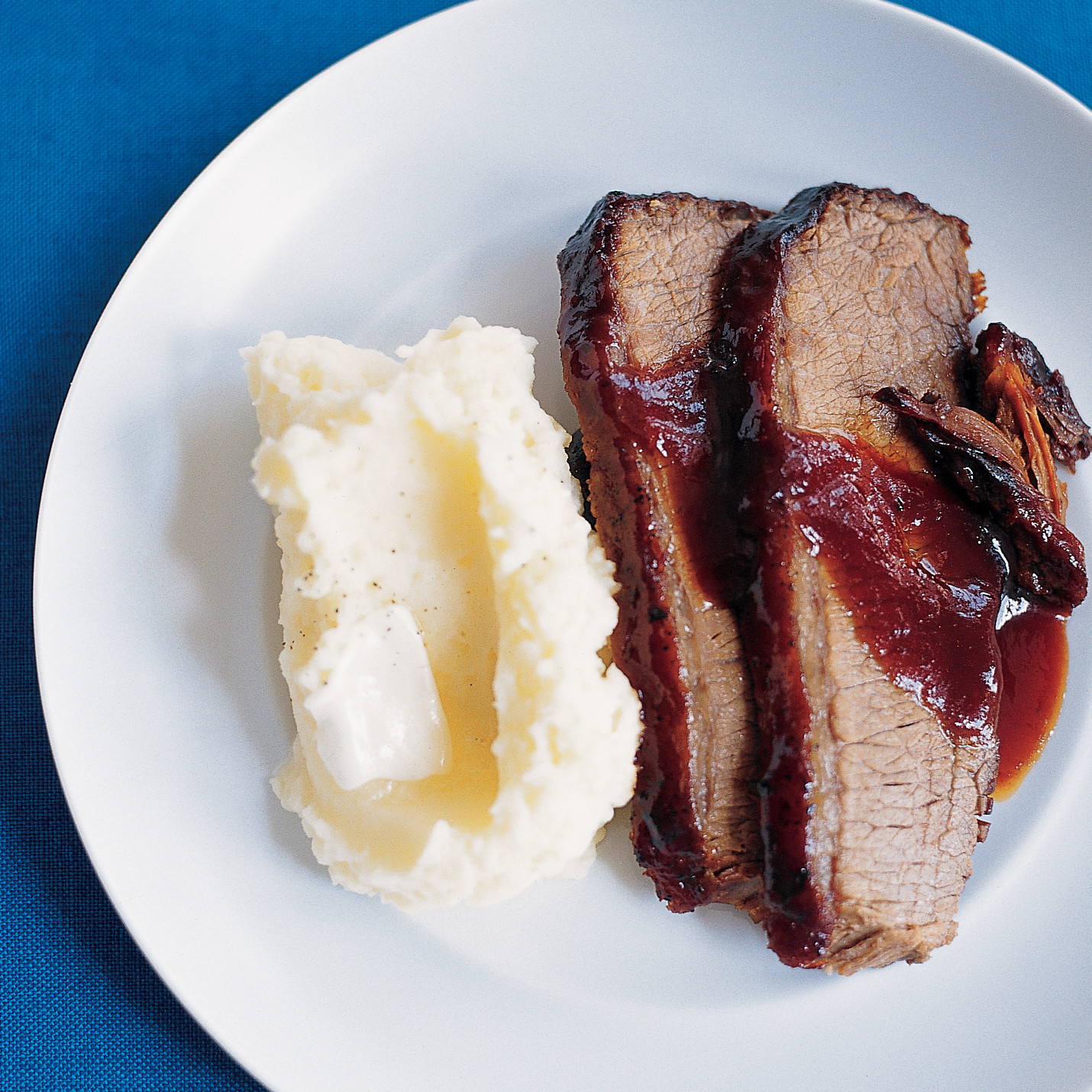 CoffeeGlazed Oven Brisket Recipe Martha Stewart