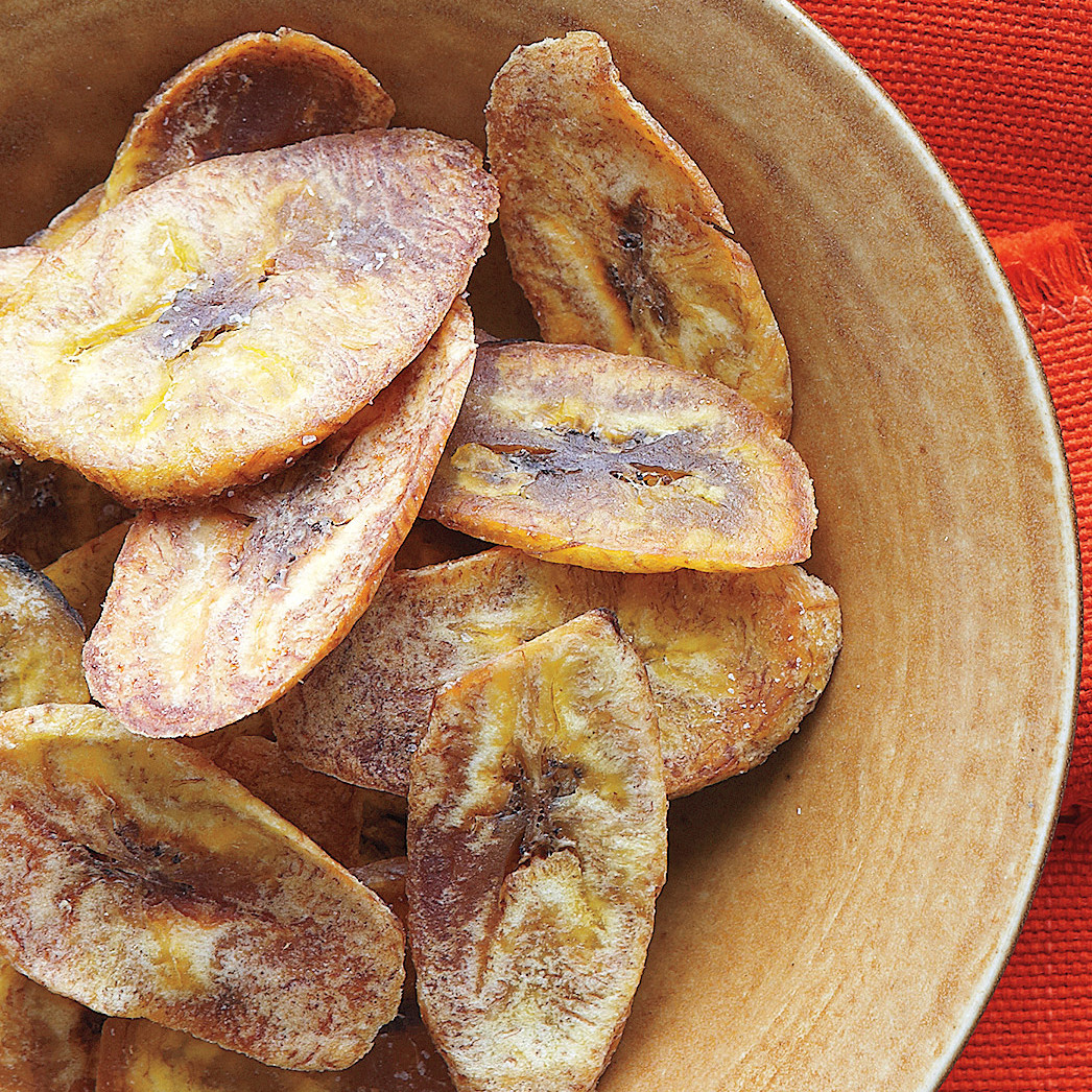 Baked Plantain Chips