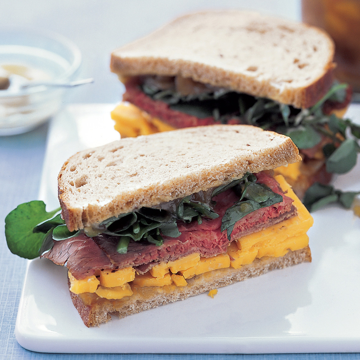 Roast Beef and Cheddar Sandwich Recipe Martha Stewart