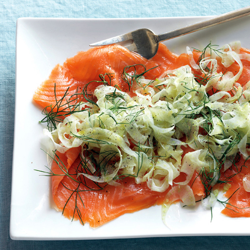 Fennel and Smoked Salmon Salad Recipe Martha Stewart