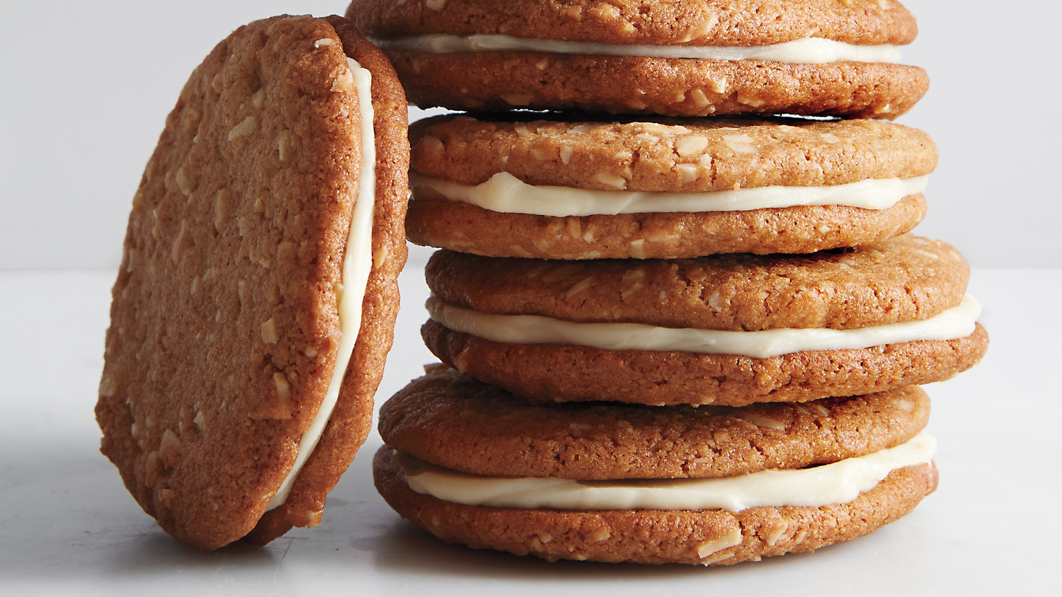 WholeWheat AlmondButter Sandwich Cookies
