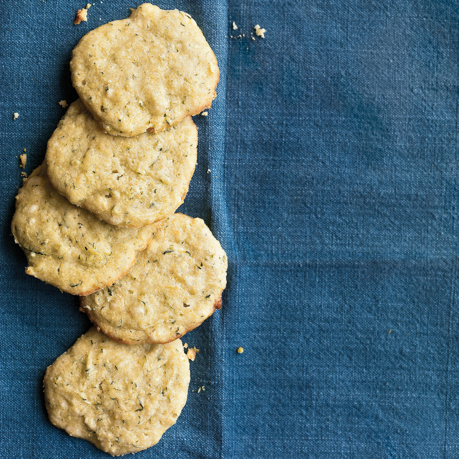 LemonZucchini Cornmeal Cookies Recipe Martha Stewart
