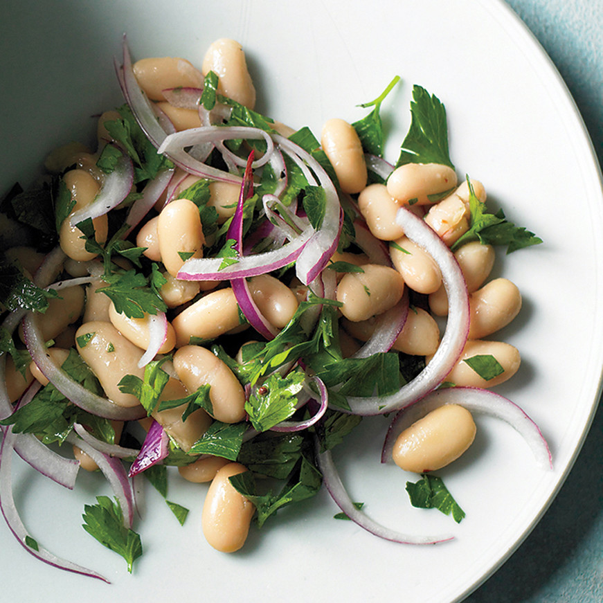 Bean, Red Onion, and Parsley Salad Recipe Martha Stewart