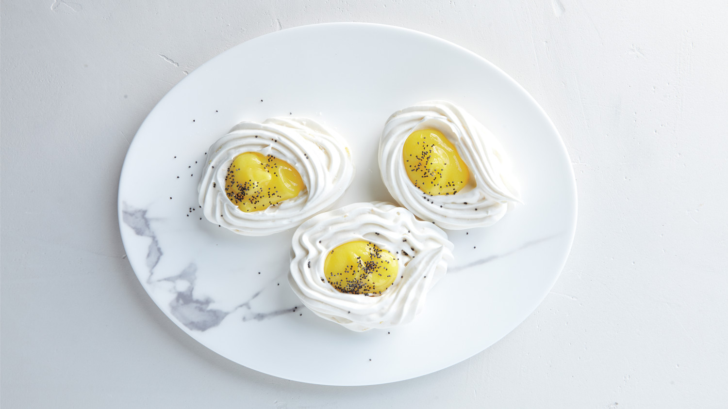 EggShaped Meringue Nests Recipe Martha Stewart