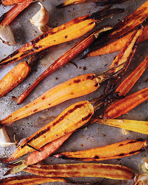 Roasted Carrots with Garlic