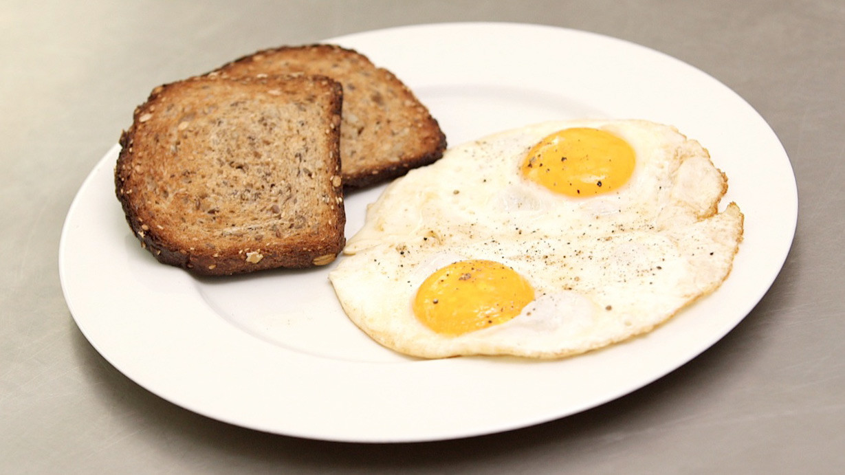 sunny side up eggs
